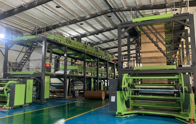 德潤新材-----di二條生產線順利投產